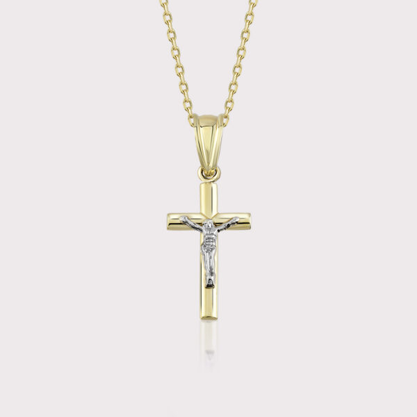 Big Basic Crucifix Necklace