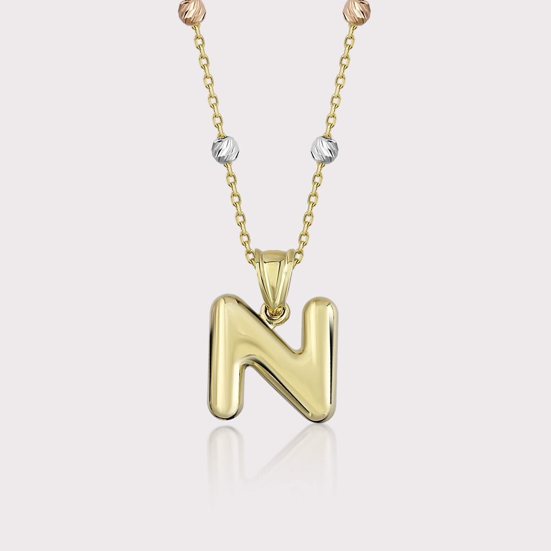 ‘N’ Initial Necklace